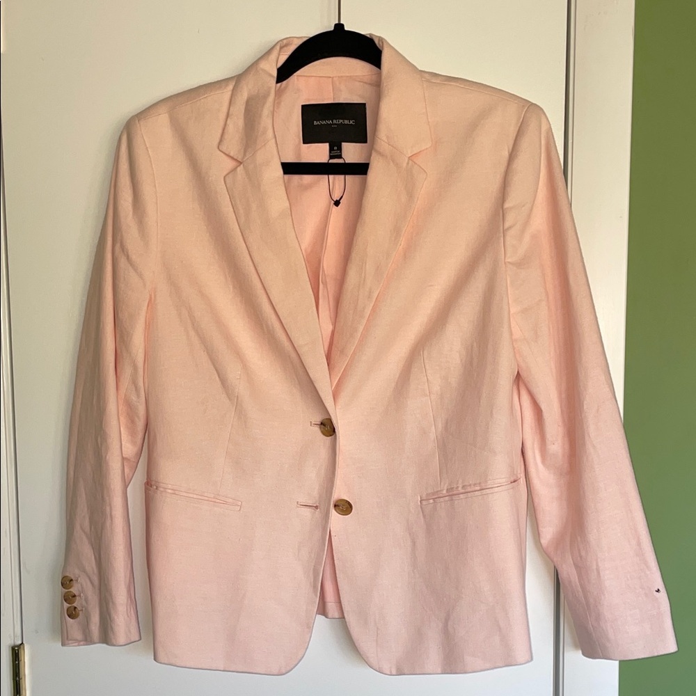 Banana Republic Light Pink Women's Blazer